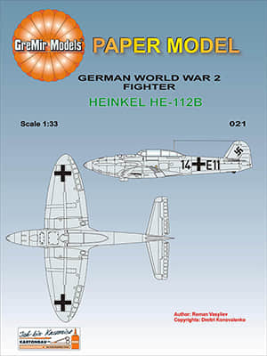 [GreMir Models 021] Heinkel He-112B