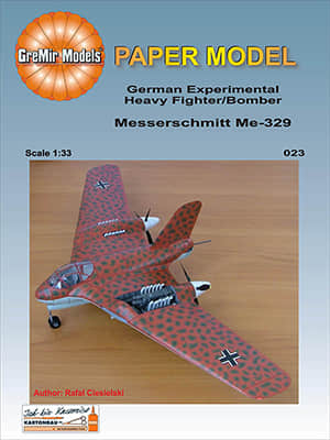 [GreMir Models 023] Messerschmitt Me-329
