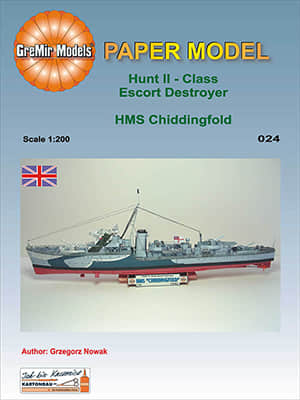 [GreMir Models 024] HMS Chiddingfold