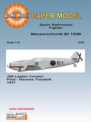 [GreMir Models 029] Messerschmitt Bf 109B Spain Nationonalist