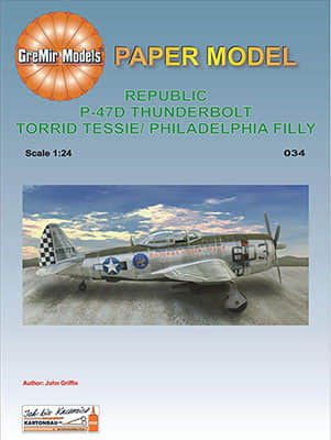 [GreMir Models 034] Republic P-47D Torrid Tessie