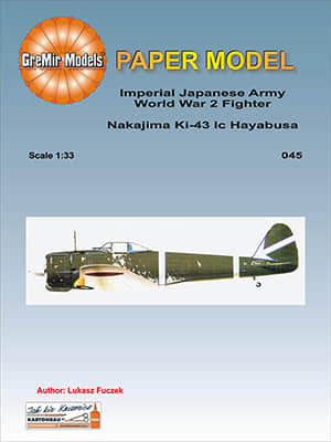 [GreMir Models 045] Nakajima Ki-43Ic Hayabusa
