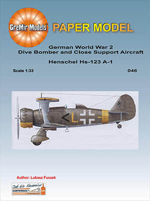 [GreMir Models 046] Henschel Hs-123A-1