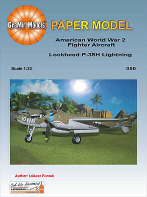 [GreMir Models 050] Lockheed P-38H Lightning