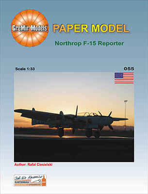[GreMir Models 055] Northrop F-15 Reporter