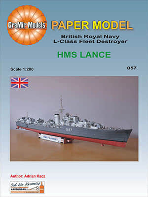 [GreMir Models 057] HMS Lance