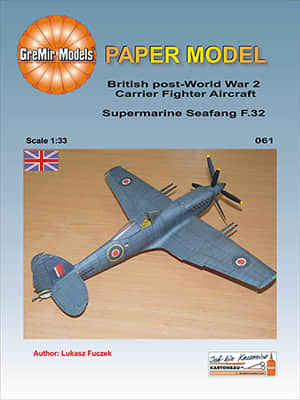 [GreMir Models 061] Supermarine Seafang F.32