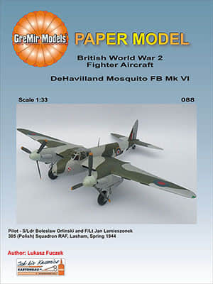 [GreMir Models 088] DeHavilland Mosquito FB Mk VI