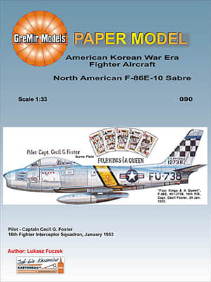 [GreMir Models 090] North American F-86E-10 Sabre