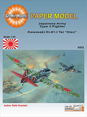 [GreMir Models 092] Kawasaki Ki-61-I Tei Hien