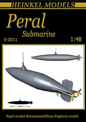 [Heinkel Models] Peral Submarine