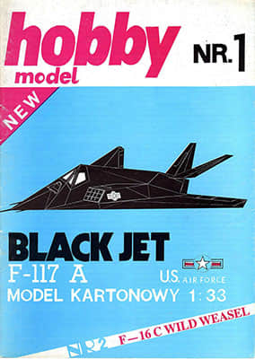 [Hobby Model 001] F-117A Black Jet