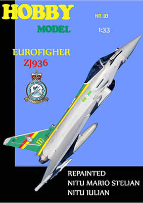 [Hobby Model 018] Eurofighter Zj936重涂版