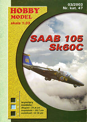 [Hobby Model 047] Saab 105 Sk60C