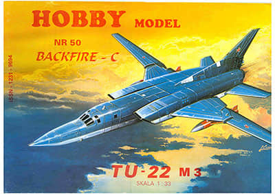 [Hobby Model 050] Tu-22 M3 Backfire C重涂版