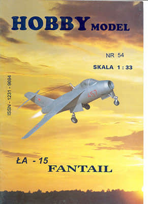 [Hobby Model 054] La-15 Fantail