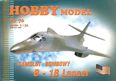 [Hobby Model 070] B-1B Lancer