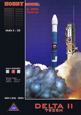 [Hobby Model 084] Delta II 7925H-52纸模网 - 海量纸模型图纸下载