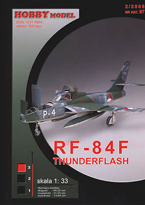 [Hobby Model 097] RF-84F Thunderflash