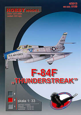 [Hobby Model 109] F-84F Thunderstreak