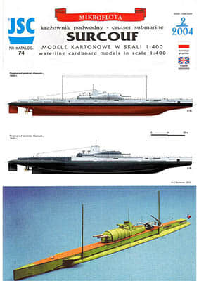 [JSC 074] Surcouf矢量重绘版