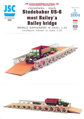 [JSC 726] Studebaker US-6, Bailey Bridge