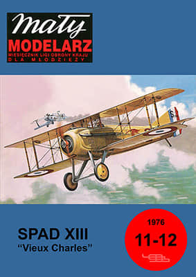 [Maly 1976-11-12] Spad S-XIII C1 Old Charles重绘版
