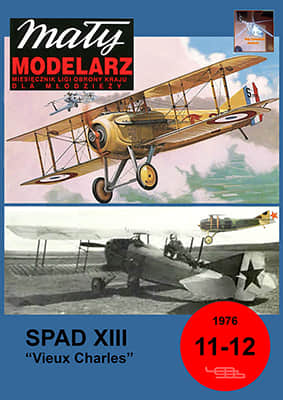 [Maly 1976-11-12] Spad S-XIII C1重绘版