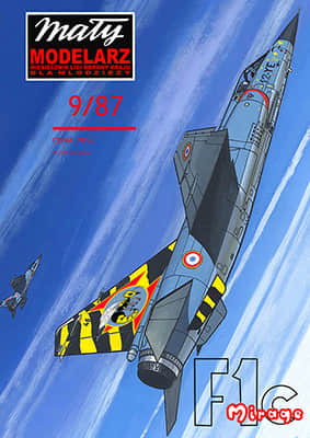 [Maly 1987-09] Mirage F.1C重涂版