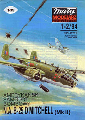 [Maly 1994-01-02] B-25D Mitchell Mk II重绘版
