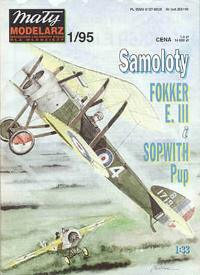 [Maly 1995-01] Fokker E III, Sopwith PUP
