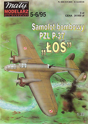 [Maly 1995-05-06] PZL P-37 Los