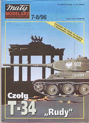 [Maly 1996-07-08] T-34/85 Rudy