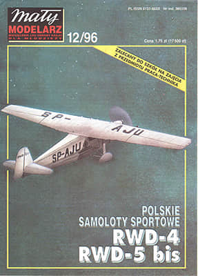 [Maly 1996-12] RWD-4, RWD-5 bis