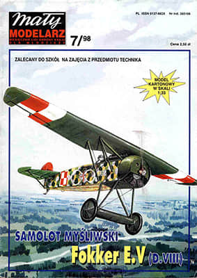 [Maly 1998-07] Fokker E.V(D.VIII)