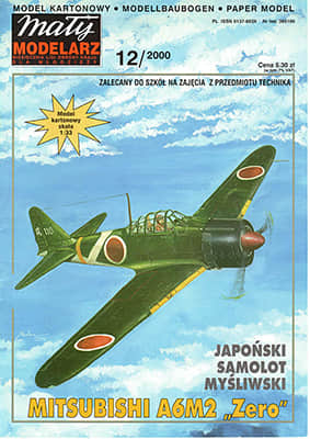 [Maly 2000-12] Mitsubishi A6M2 Zero