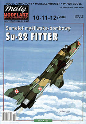 [Maly 2003-10-11-12] Su-22 Fitter重涂版