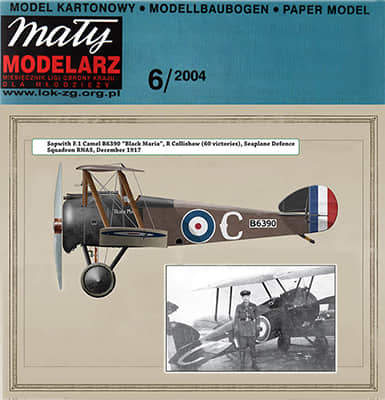 [Maly 2004-06] Sopwith F-1 Camel重绘版 BR.1 R Collishaw