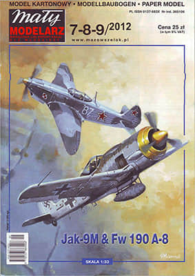 [Maly 2012-07-08-09] Jak-9M & Fw-190 A-8
