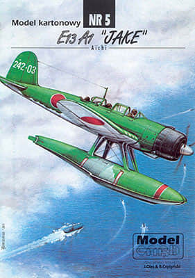 [ModelCard 005] Aichi E13A1 Jake