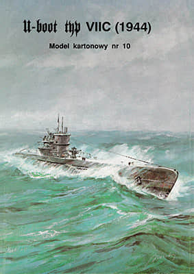 [ModelCard 010] U-boot typ VIIC (1944)