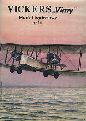 [ModelCard 014] Vickers Vimy