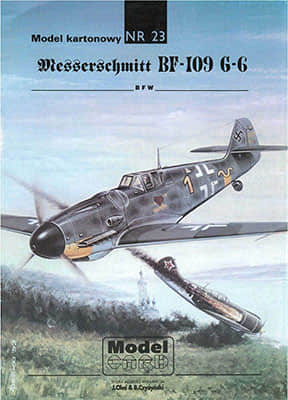 [ModelCard 023] Messerscmitt Bf-109 G-6