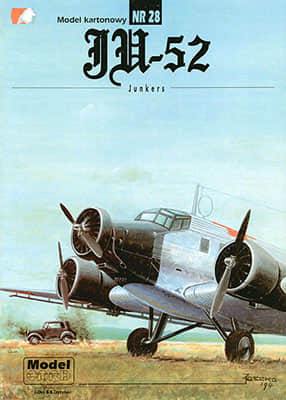 [ModelCard 028] Junkers Ju-52.3m