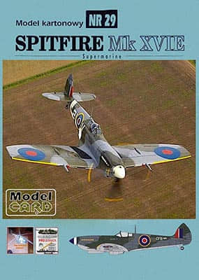 [ModelCard 029] Spitfire Mk XVIE RAF重绘版