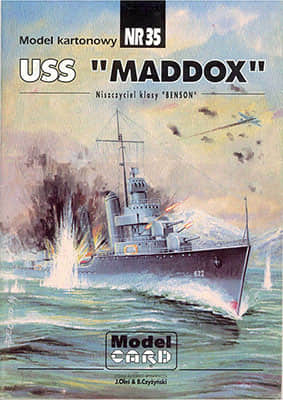 [ModelCard 035] USS Maddox