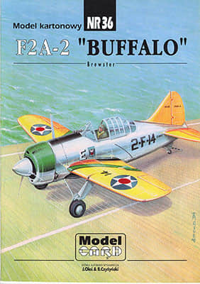 [ModelCard 036] Brewester F2A-2 Buffalo