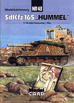 [ModelCard 043] SdKfz 165 Hummel重涂版