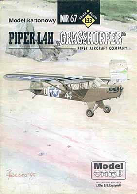 [ModelCard 067] Piper L-4H Grasshopper