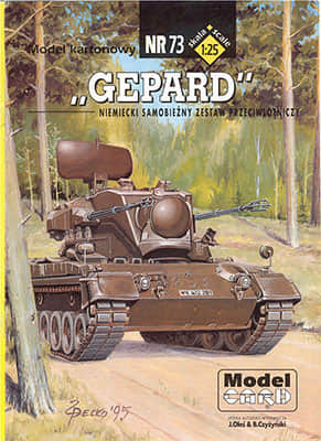 [ModelCard 073] Flakpanzer Gepard